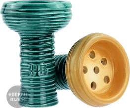 HOOKAH BLACK Shanghai Glazed - Handgefertigte Tabakkopf - HOOKAH BLACK