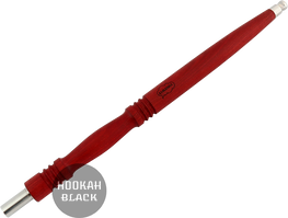 KHMARA Holz/Edelstahl Mundstück - Madeira Rot - HOOKAH BLACK