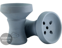 KHMARA TT1 Stone - Grau Handgefertigte Tabakkopf - HOOKAH BLACK