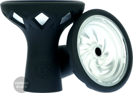 Kaloud Samsaris Argis Aluminum Phunnel Tabakkopf - für Lotus II - HOOKAH BLACK