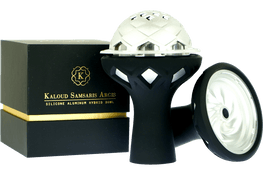 Kaloud Samsaris Argis Phunnel Tabakkopf mit Kaloud Lotus II SET - HOOKAH BLACK