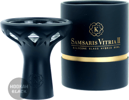 Kaloud Samsaris Vitria II Phunnel Tabakkopf - für Lotus I und Lotus I+ - HOOKAH BLACK