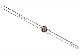 Mata Leon Zodiak Rot/Schwarz - Shisha Glasmundstück - HOOKAH BLACK