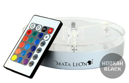 Mata Leon BeamUp 15cm - Shisha LED Untersetzer - HOOKAH BLACK