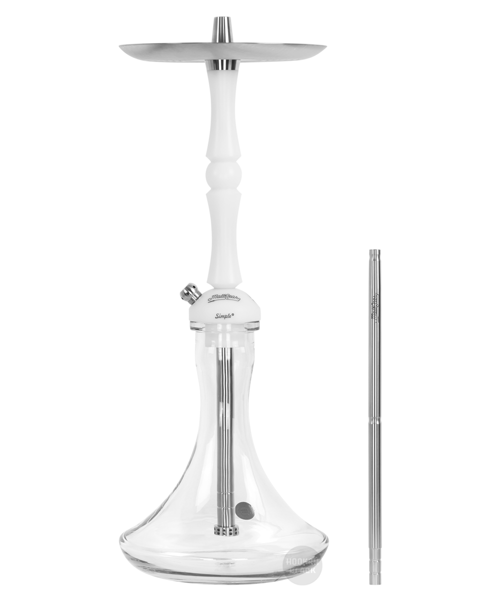 MattPear Simple M Ball White Shisha MattPear Simple M Ball White Shisha
