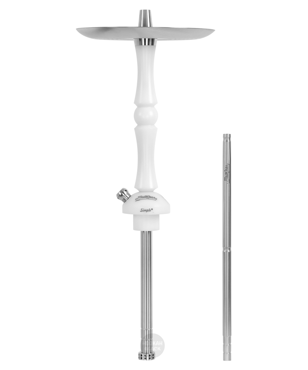 MattPear Simple M Ball White Shisha ohne Bowl MattPear Simple M Ball White Shisha ohne Bowl