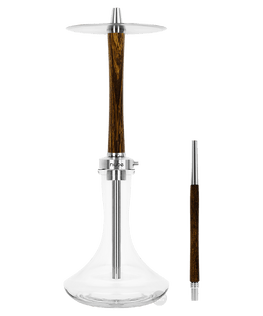 NUBE Unique Brown Zebrano Shisha - HOOKAH BLACK SHOP Kaufen