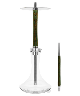 NUBE Unique Green Zebrano Shisha - HOOKAH BLACK SHOP Kaufen