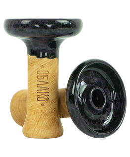 OBLAKO Phunnel L Glazed - Marble Black Purple