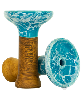 OBLAKO Phunnel M Tabakkopf - Light Marble Blue