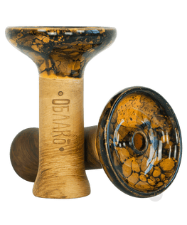 OBLAKO Phunnel M Tabakkopf - Marble Orange - HOOKAH BLACK SHOP Kaufen