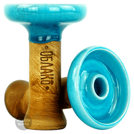 OBLAKO Phunnel L Glazed - Light Blue - HOOKAH BLACK SHOP Kaufen