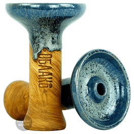 OBLAKO Phunnel M Glazed Tabakkopf - Silberblau