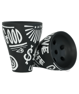 OBLAKO x Hooligan Edition Black White - HOOKAH BLACK SHOP Kaufen