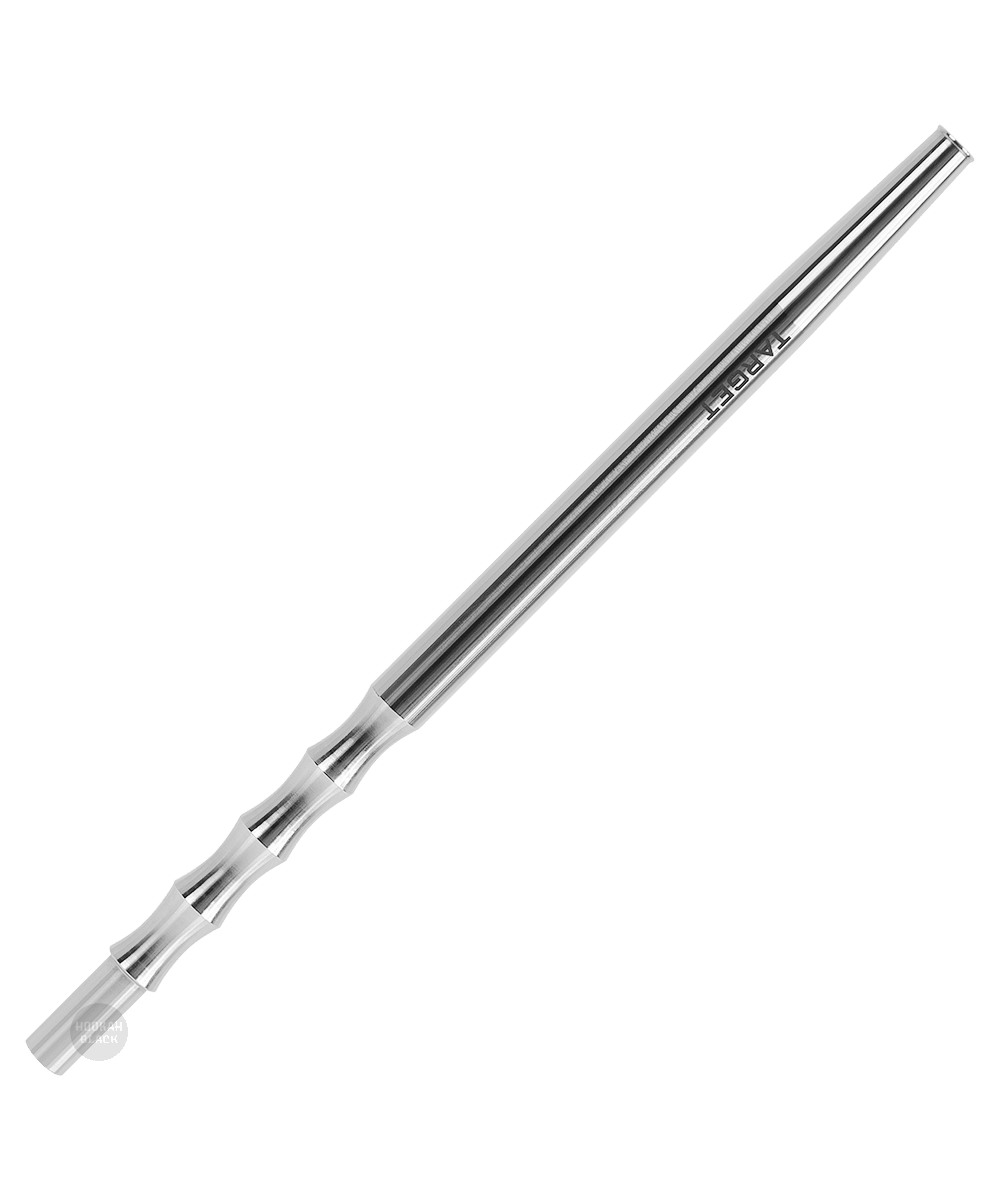 TARGET Classic Edelstahl Shisha Mundstück - 31cm TARGET Classic Edelstahl Shisha Mundstück - 31cm - HOOKAH BLACK SHOP Kaufen