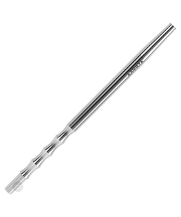 TARGET Classic Edelstahl Shisha Mundstück - 31cm - HOOKAH BLACK SHOP Kaufen