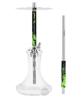 TARGET Estetic Steel Mini Shisha mit Tasche - Black Green
