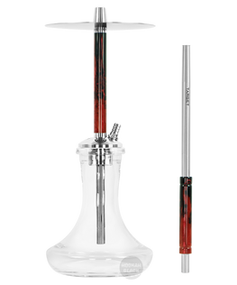 TARGET  Estetic Steel Mini Shisha mit Tasche - Red Black