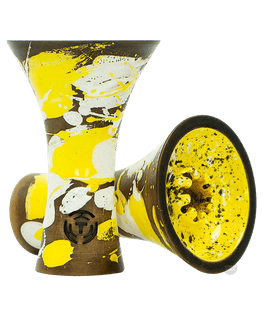 TARGET Phunnel Easy B Tabakkopf - Yellow White - HOOKAH BLACK SHOP Kaufen