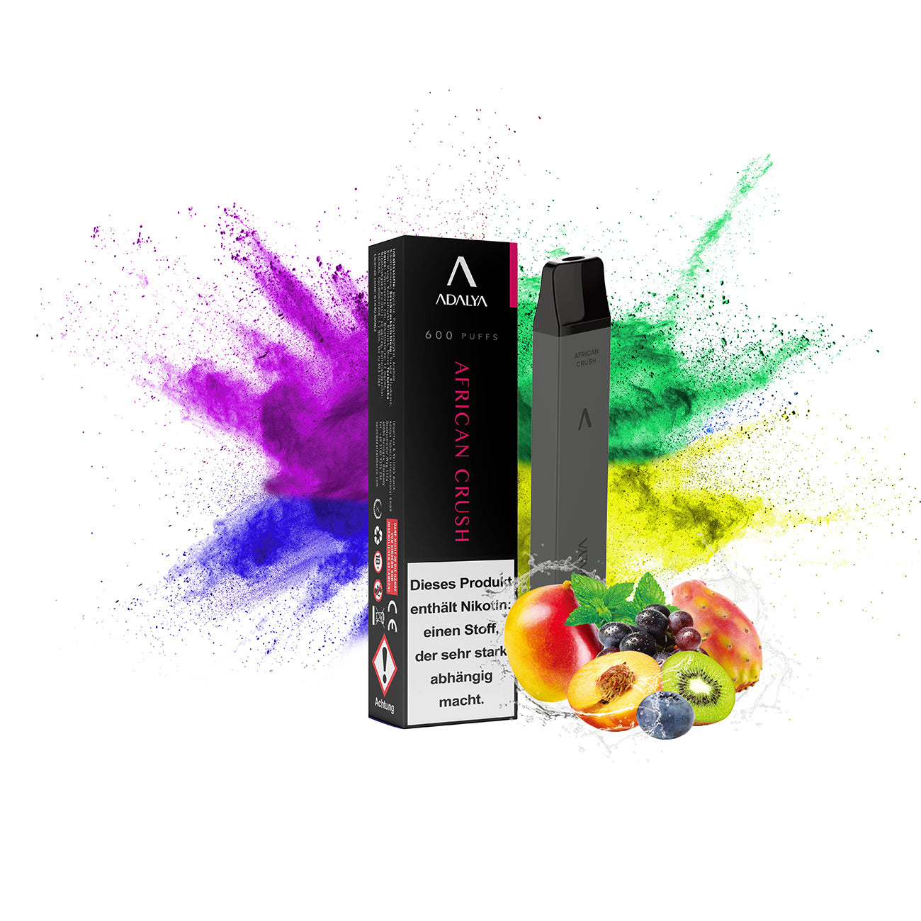 ADALYA Vape - AFRICAN CRUSH - Einweg E-Zigarette ADALYA Vape - AFRICAN CRUSH - Einweg E-Zigarette