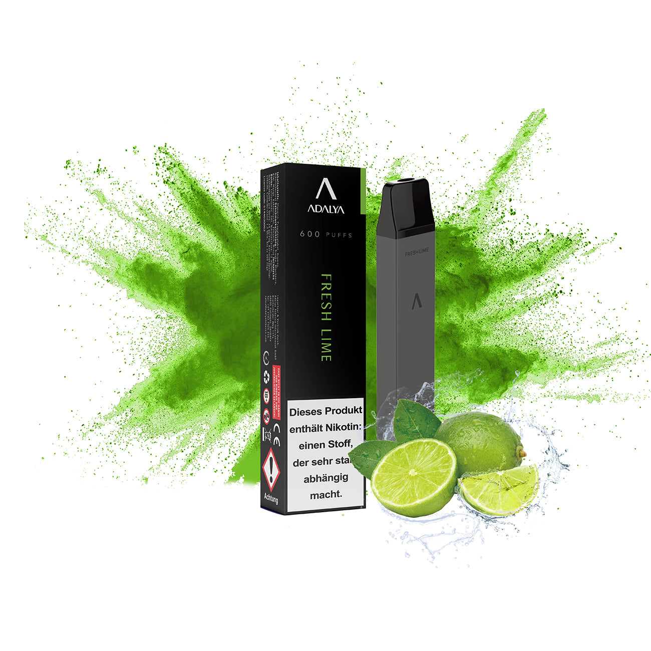 ADALYA Vape - FRESH LIME - Einweg E-Zigarette ADALYA Vape - FRESH LIME - Einweg E-Zigarette