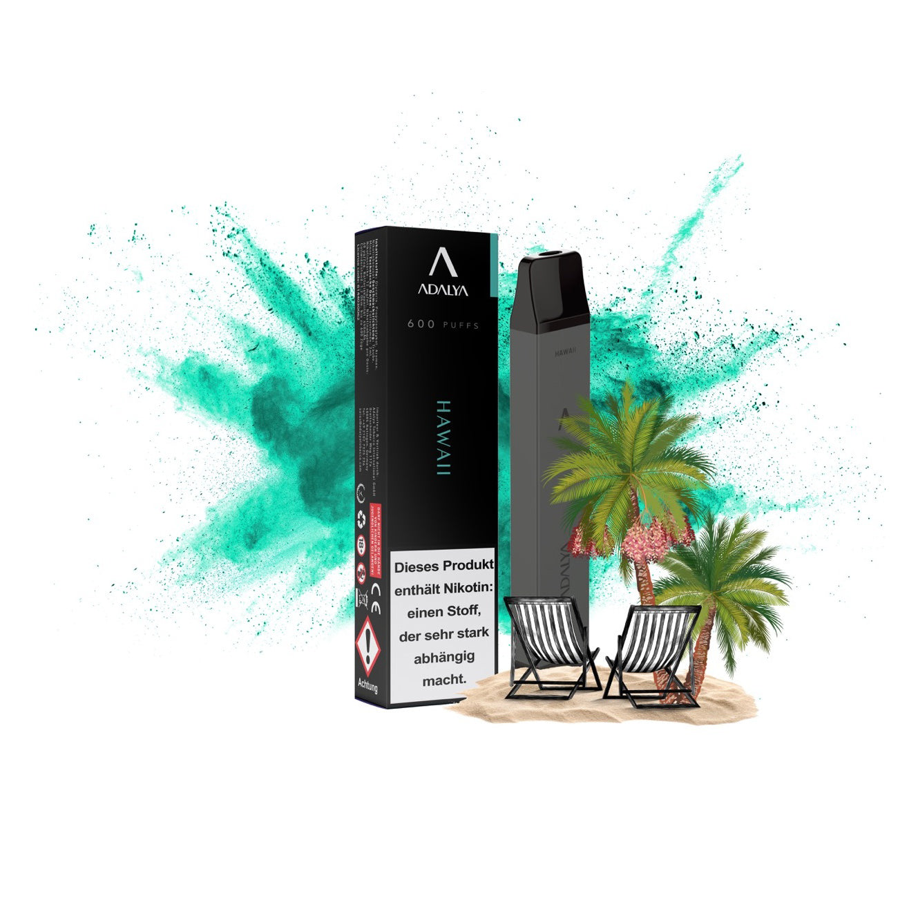 ADALYA Vape - HAWAII - Einweg E-Zigarette ADALYA Vape - HAWAII - Einweg E-Zigarette