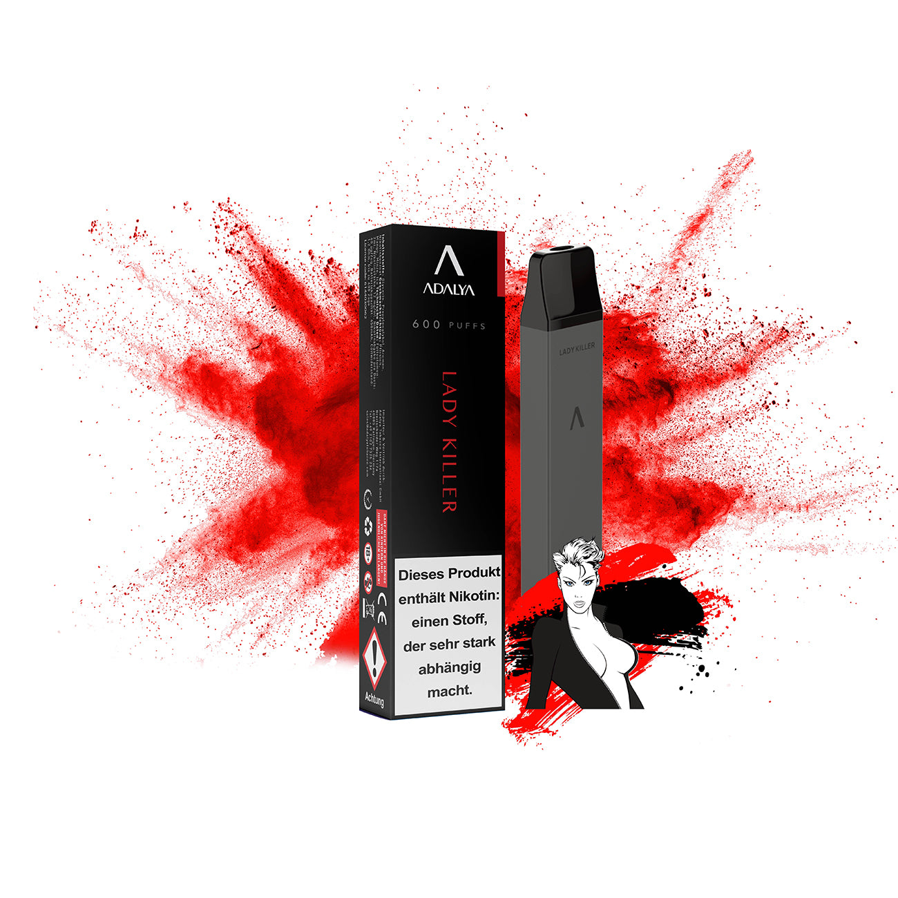 ADALYA Vape - Lady Killer - Einweg E-Zigarette ADALYA Vape - Lady Killer - Einweg E-Zigarette