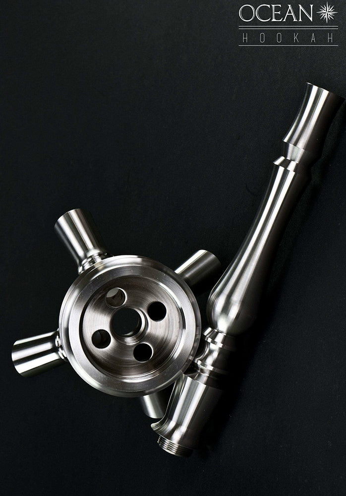 OCEAN Hookah FUSION CROSS 4S Shisha OCEAN Hookah FUSION CROSS 4S Shisha - HOOKAH BLACK