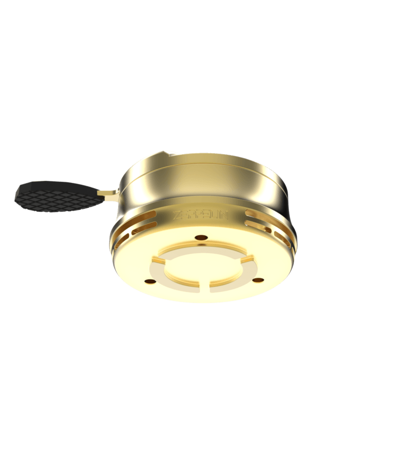 Zidclouds Zeppelin Gold HMD Shisha Aufsatz Zidclouds Zeppelin Gold HMD Shisha Aufsatz - HOOKAH BLACK SHOP Kaufen