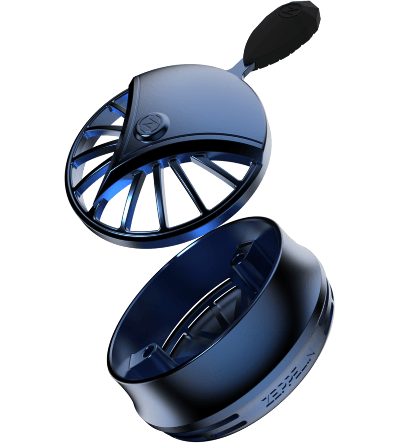 Zidclouds Zeppelin Rearden Blue HMD Shisha Aufsatz Zidclouds Zeppelin Rearden Blue HMD Shisha Aufsatz - HOOKAH BLACK SHOP Kaufen