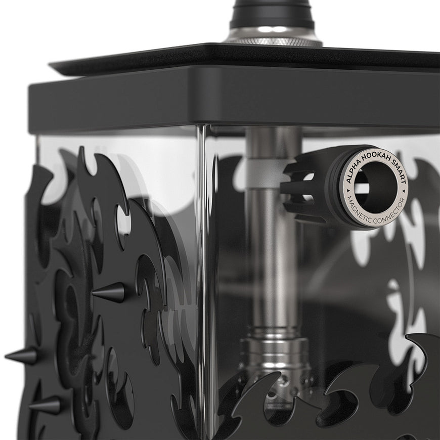 ALPHA Hookah - SMART EXZO Tribal BLACK
