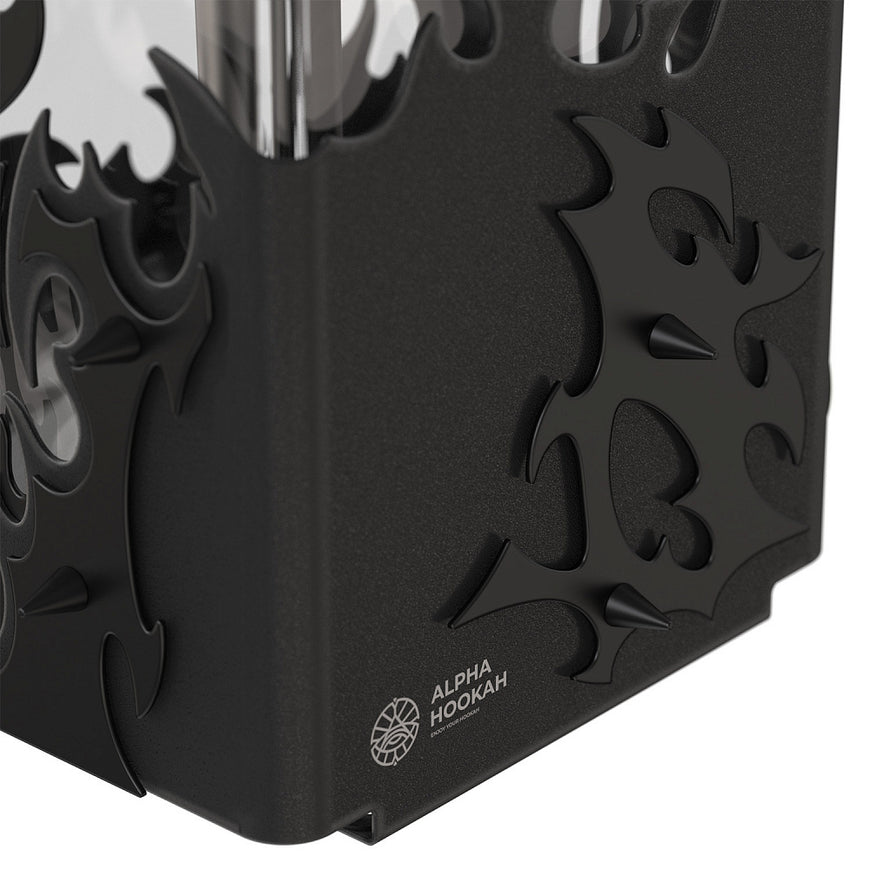 ALPHA Hookah - SMART EXZO Tribal BLACK