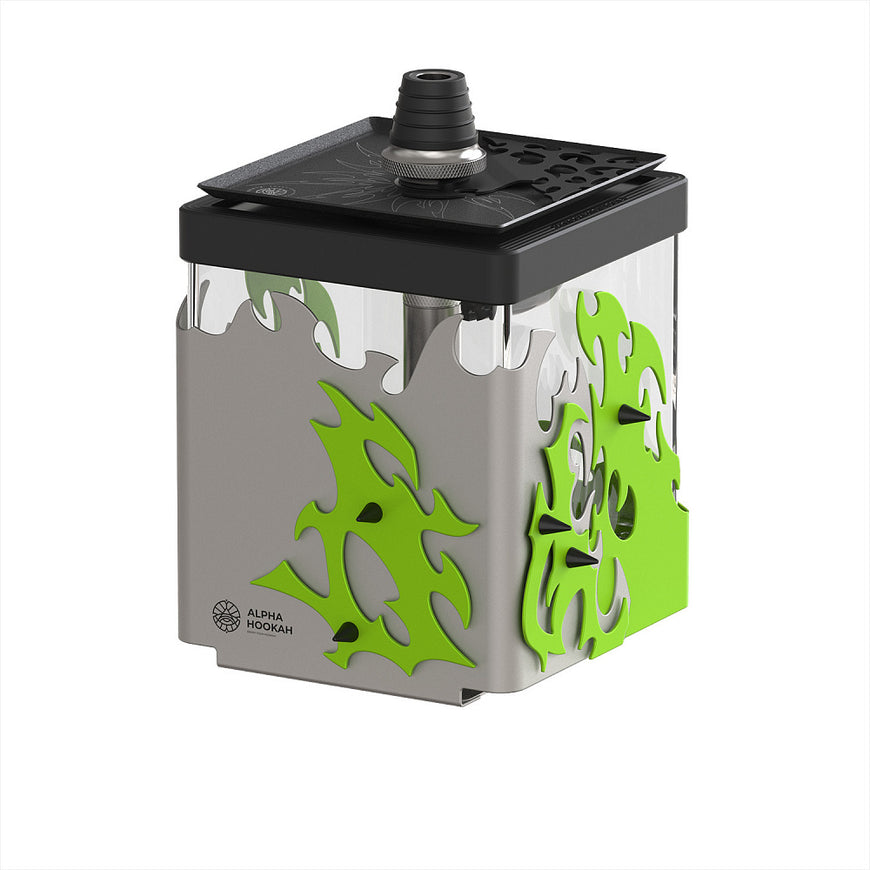 ALPHA Hookah - SMART EXZO Tribal LIME