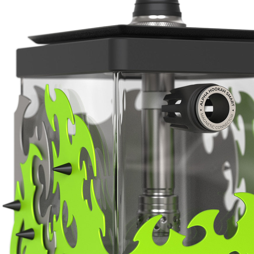 ALPHA Hookah - SMART EXZO Tribal LIME