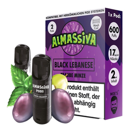 Al Massiva PODs 2er - BLACK LEBANESE