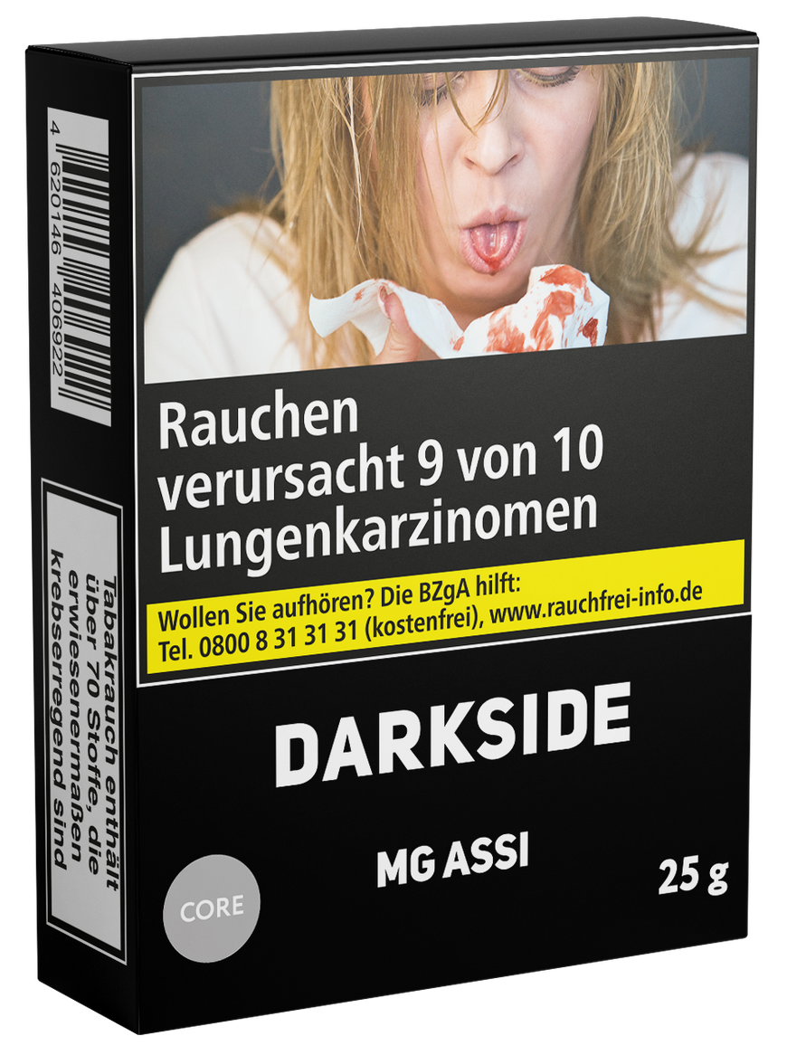 DARKSIDE Tabak CORE 25g - MG ASSI