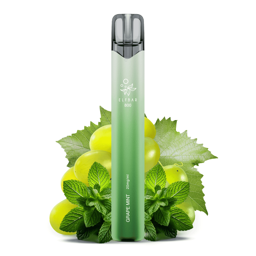 ELFBAR 800 Grape Mint - Einweg E-Zigarette