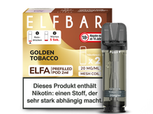 ELFBAR ELFA POD 2er Pack - Golden Tobacco