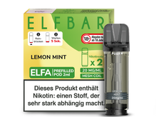 ELFBAR ELFA POD 2er Pack - Lemon Mint