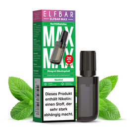 ELFBAR MAX Nachfüllbehälter Menthol