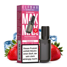 ELFBAR MAX Nachfüllbehälter - Strawberry Ice
