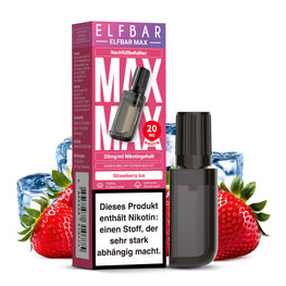 ELFBAR MAX Nachfüllbehälter Strawberry Ice