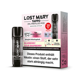 LOST MARY TAPPO POD - 2er Pack - Blueberry Sour Raspberry