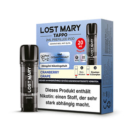 LOST MARY TAPPO POD - 2er Pack - Cranberry Grape