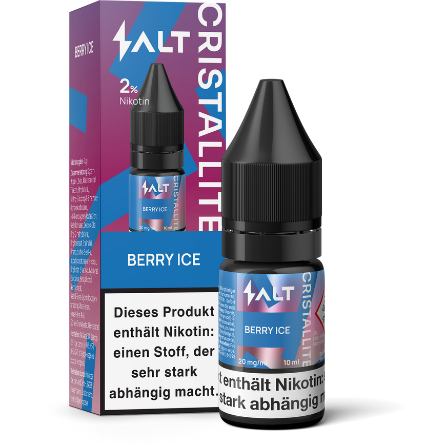SALT CRISTALLITE Liquid 10ml - Berry Ice