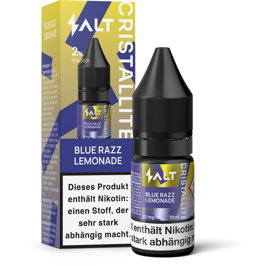 SALT CRISTALLITE Liquid 10ml - Blue Razz Lemonade