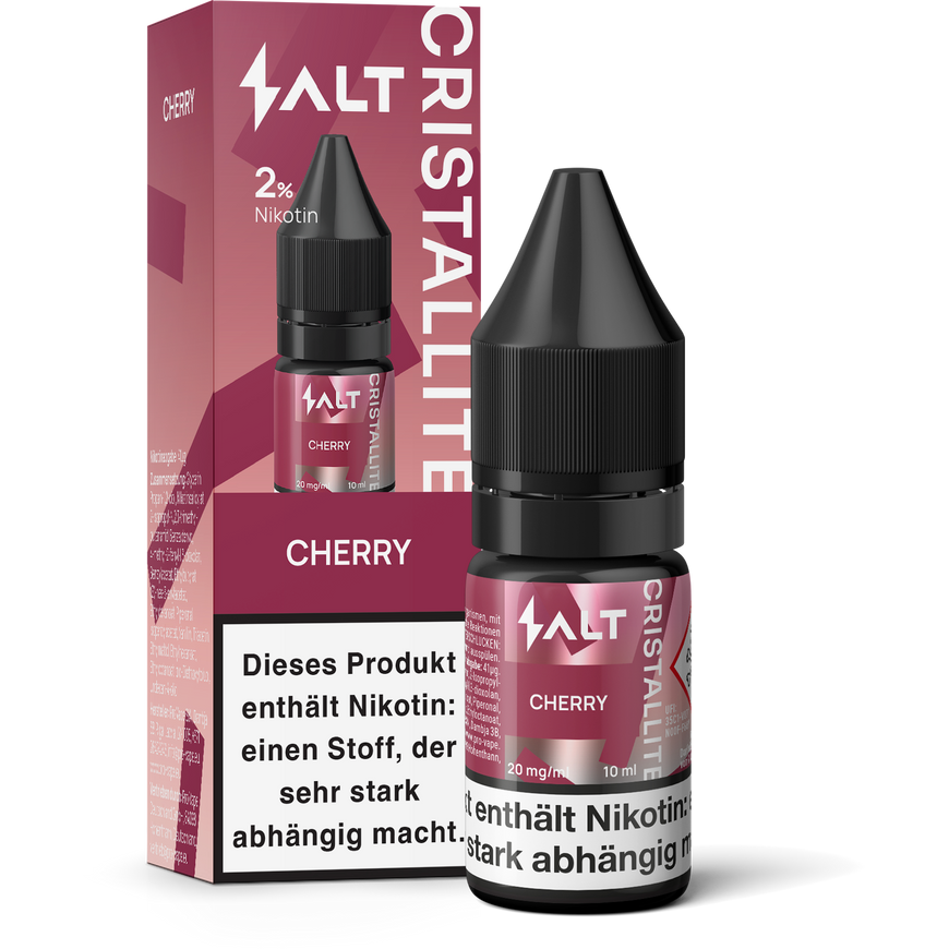 SALT CRISTALLITE Liquid 10ml - Cherry
