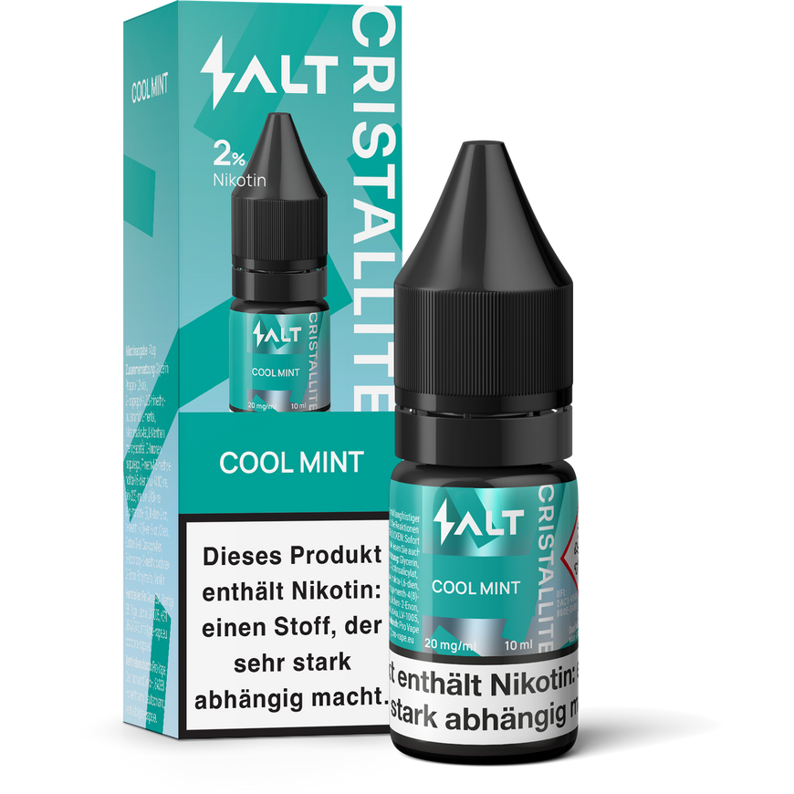 SALT CRISTALLITE Liquid 10ml - Cool Mint