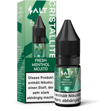 SALT CRISTALLITE Liquid 10ml - Fresh Menthol Mojito