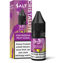 SALT CRISTALLITE Liquid 10ml - Kiwi Passion Fruit Guava